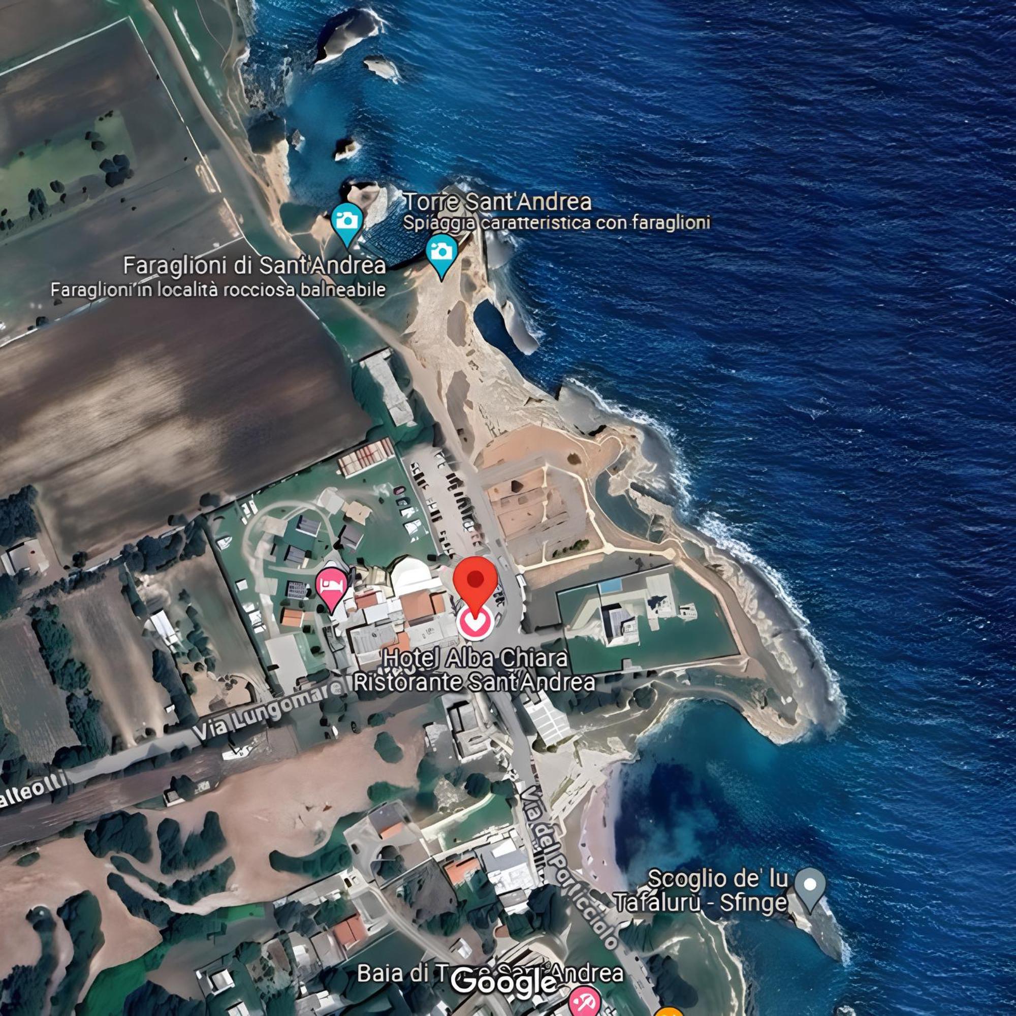 Hotel Alba Chiara Sant'Andrea Salento Exterior photo